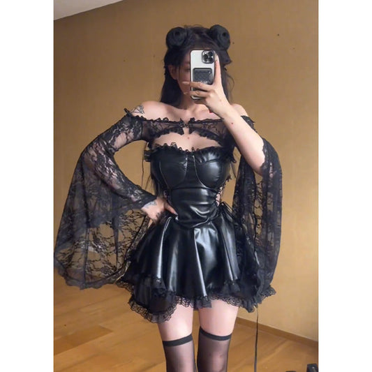 Midnight Veil Dress