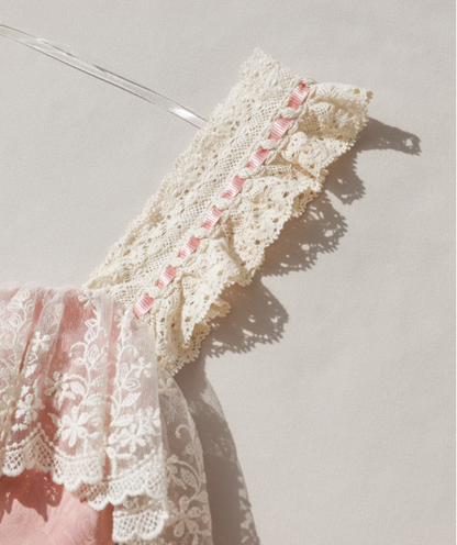 Palace Pink Lace Dress