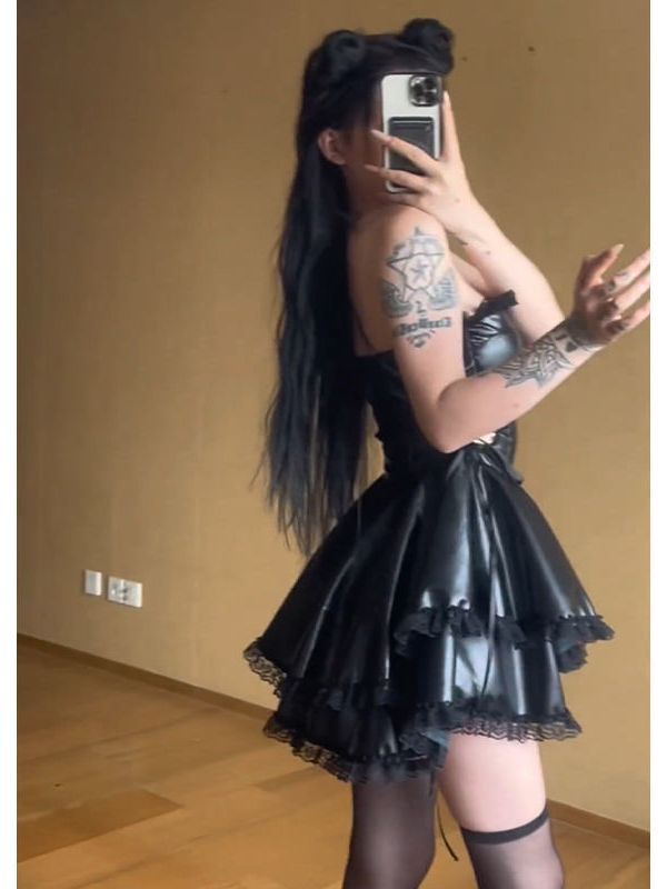 Midnight Veil Dress