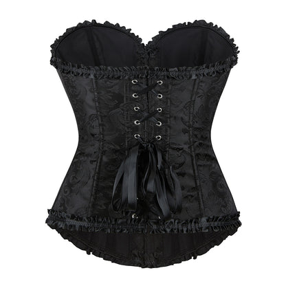 European And American Court Belt Cross-border Amazon Explosions Bone Clothing Body Sexy Waist Seal Chest And Abdominal Body Shaping Clothing