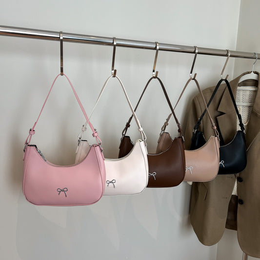 Fashion Handbag Shoulder Bag 2025 New Cross-Border Retro Simple Versatile Crossbody Bag Women's Crescent Underarm Bag Women