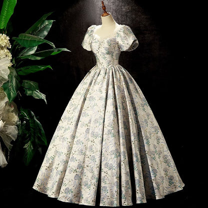 Banquet Evening Dress 2025 New Style Celebrity Puff Sleeve Coming-Of-Age Ceremony Vocal Solo Bel Canto Art Exam Tutu Dress