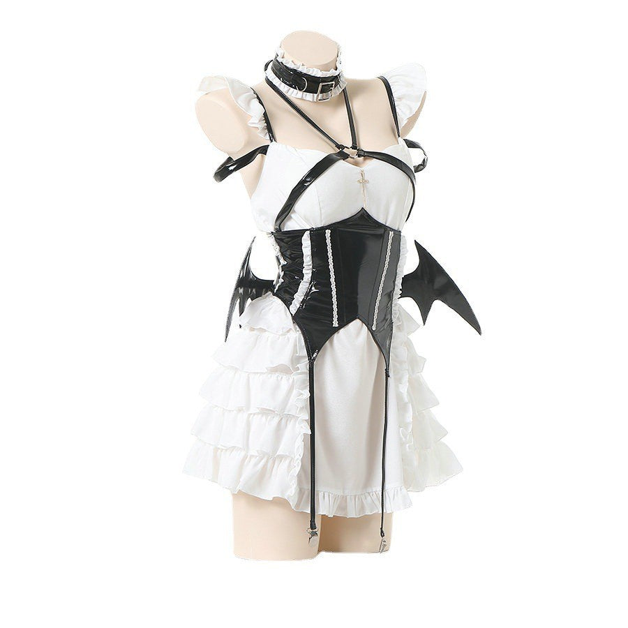 Whispers Under The Moon Original Halloween Cos Cute Japanese Style Sexy Maid Two-Dimensional Role-Playing Maid Suit