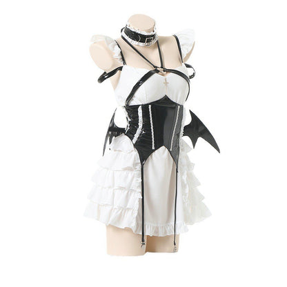 Whispers Under The Moon Original Halloween Cos Cute Japanese Style Sexy Maid Two-Dimensional Role-Playing Maid Suit