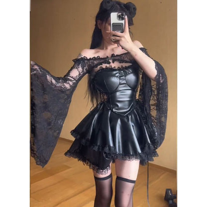 Midnight Veil Dress