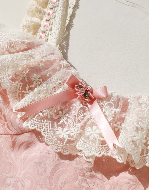 Palace Pink Lace Dress