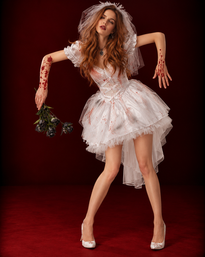 The Bloody Bride - Ghost Bride Halloween Costume